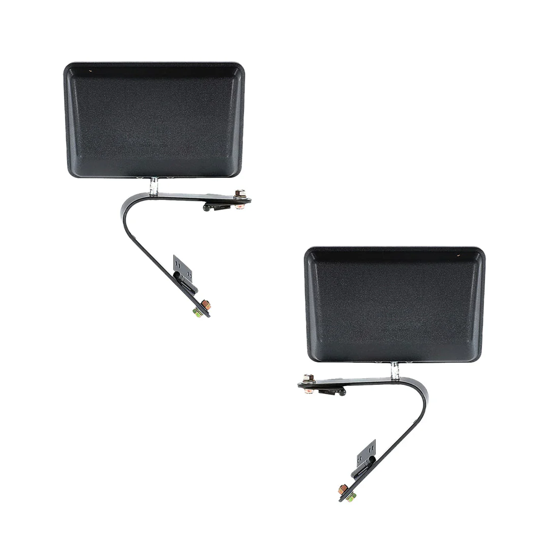 Toyota HiLux N50 (1988 - 1991) Black Head Door Mirrors LH + RH - Image 3
