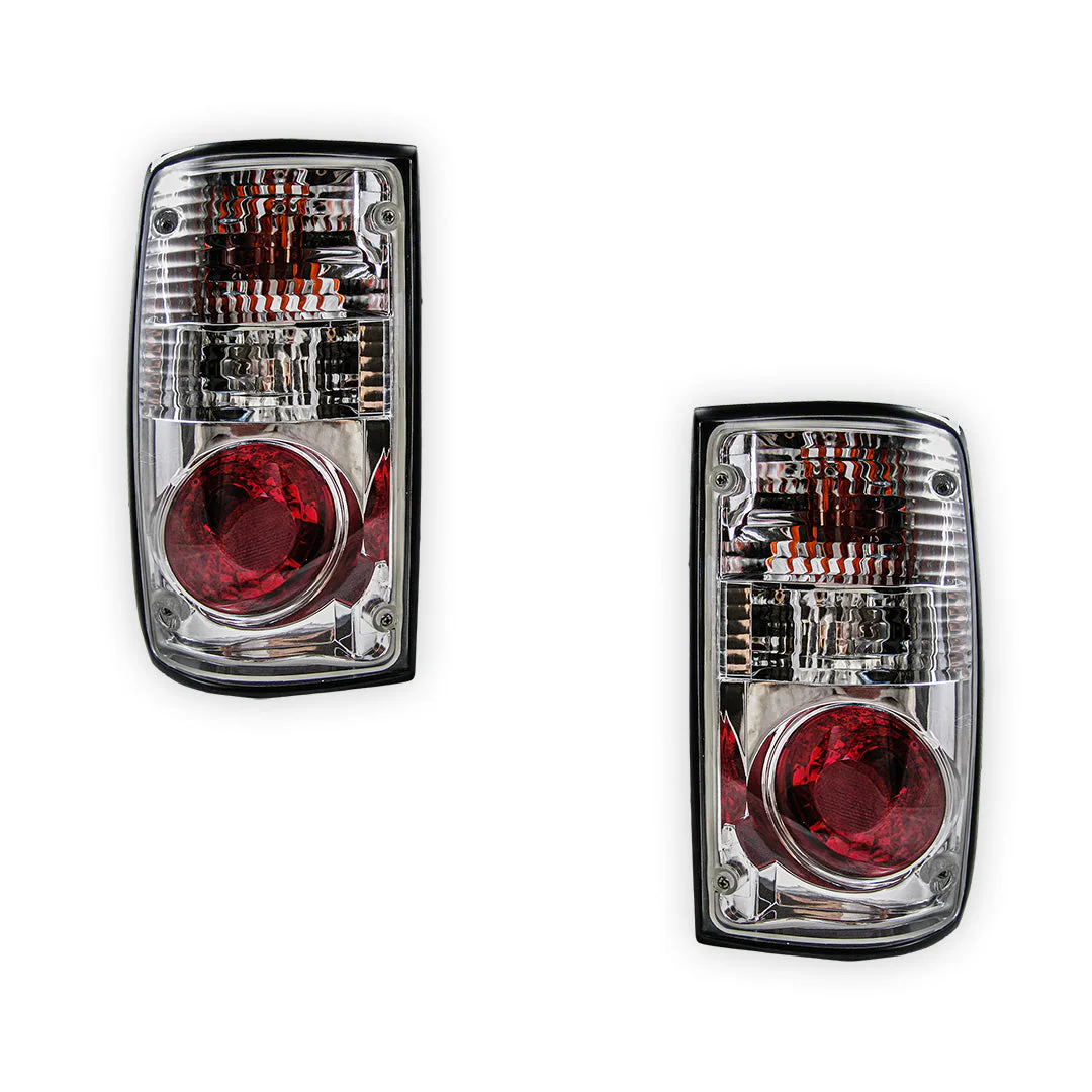 Toyota Hilux N50 (1988 - 1997) Performance Clear OEM Style Tail Lights LH + RH - Image 2