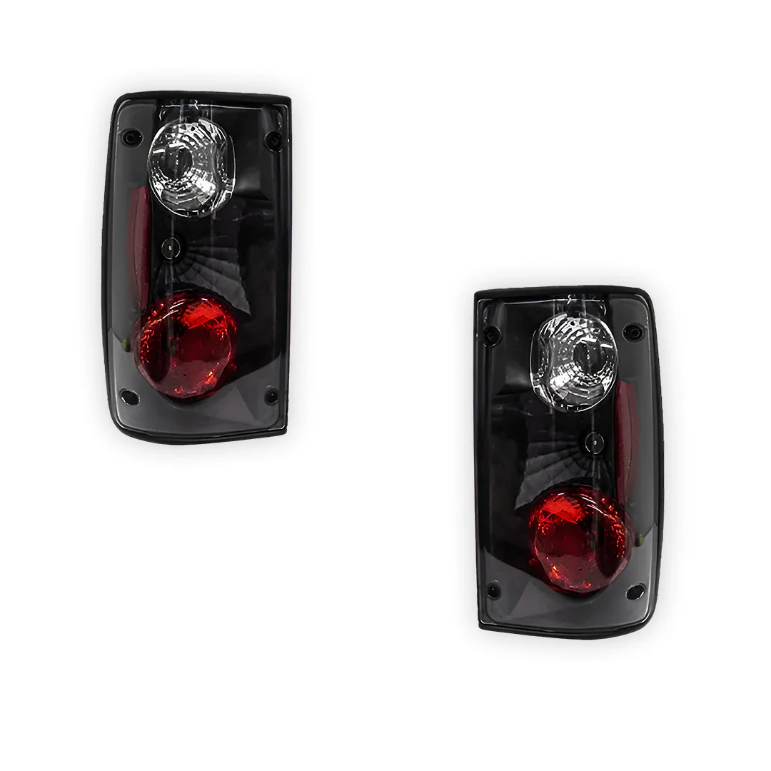 Toyota Hilux N50 (1989 - 1997) JDM Style Black Altezza Tail Lights LH + RH - Image 2