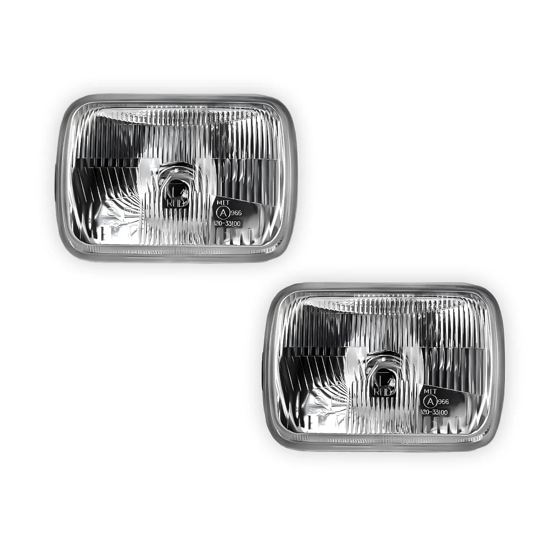 Toyota HiLux N50 (1991 - 1994) Clear OEM Style Headlights LH + RH - Image 2