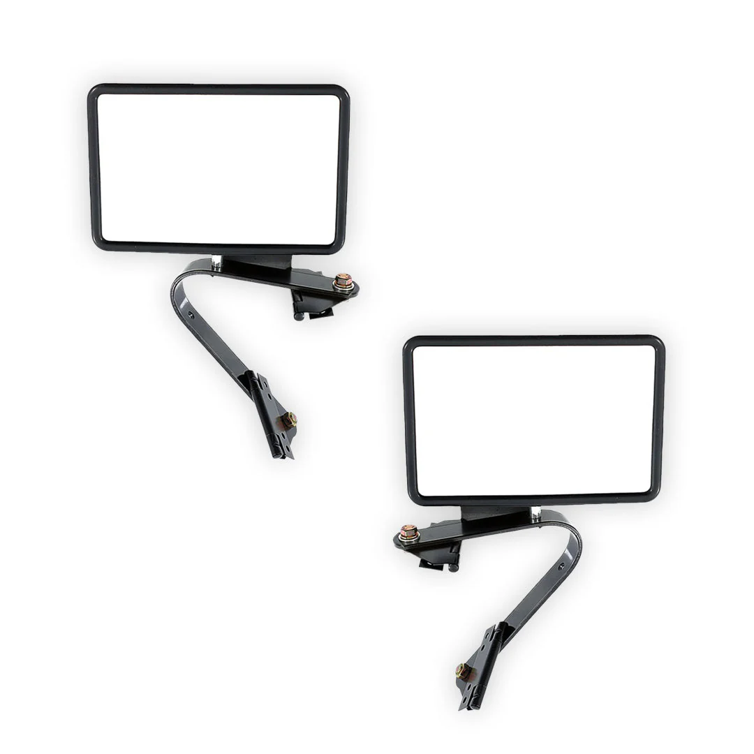 Toyota HiLux N60 (1997 - 2001) Black Head Door Mirrors LH + RH - Image 2