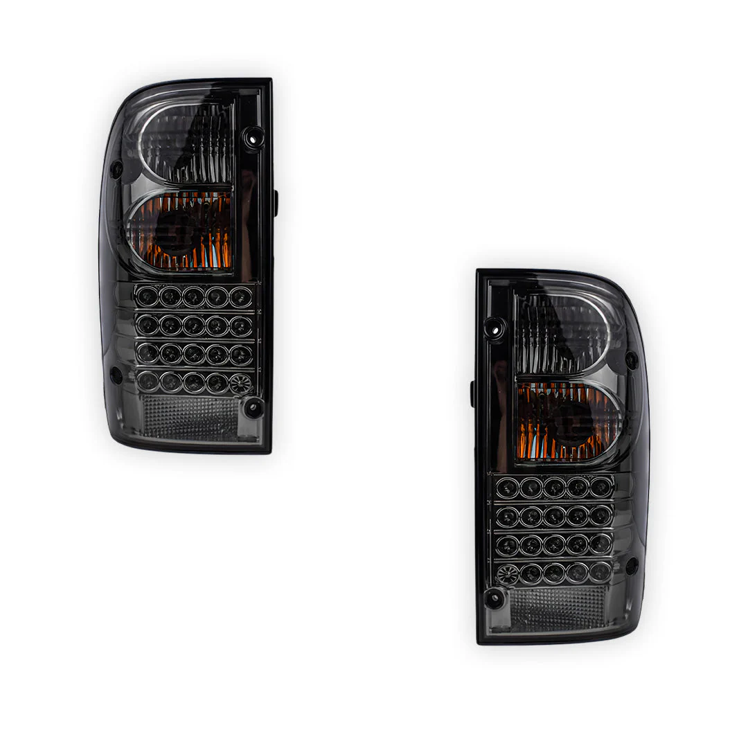 Toyota Hilux N60 (1997 - 2004) Smoked LED Tail Lights LH + RH - Image 2