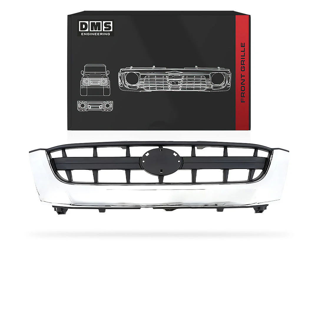 Toyota HiLux N60 (2001 - 2005) Black/Chrome Grille - Image 2