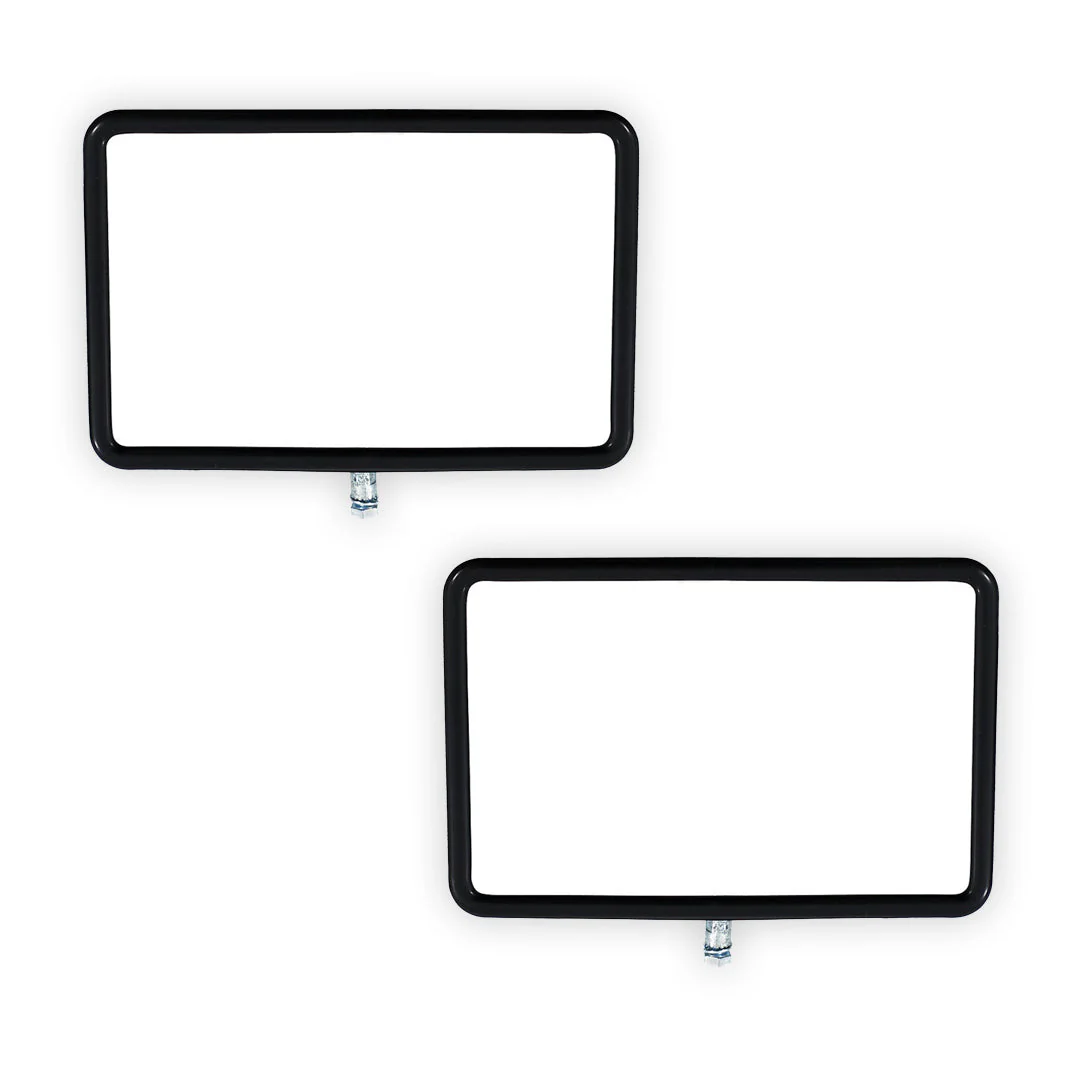 Toyota HiLux N60 (2001 - 2005) Black Head Door Mirrors LH + RH - Image 2