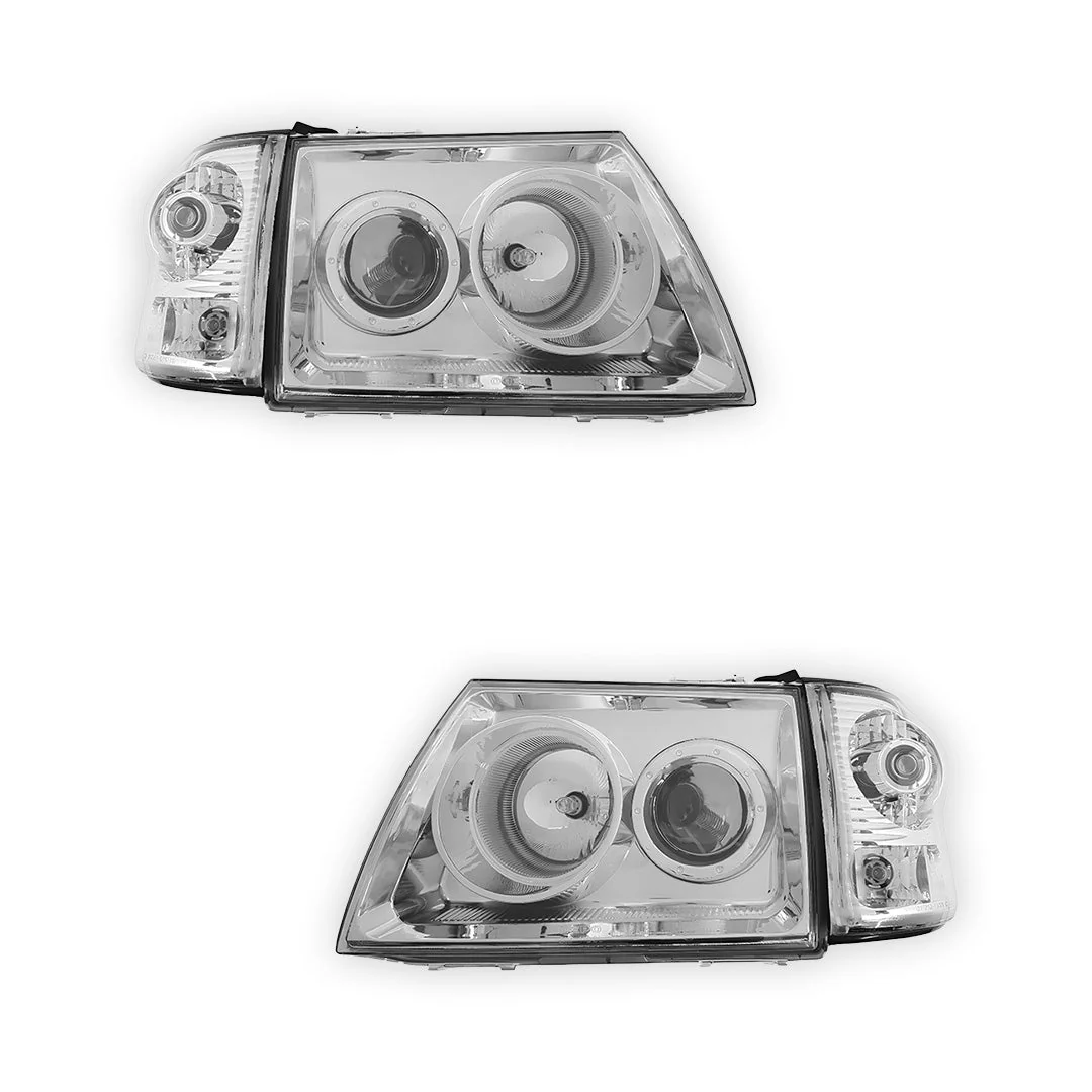 Toyota HiLux N60 (2001 - 2005) Halogen OEM Style Headlights and Corner light LH + RH - Image 2