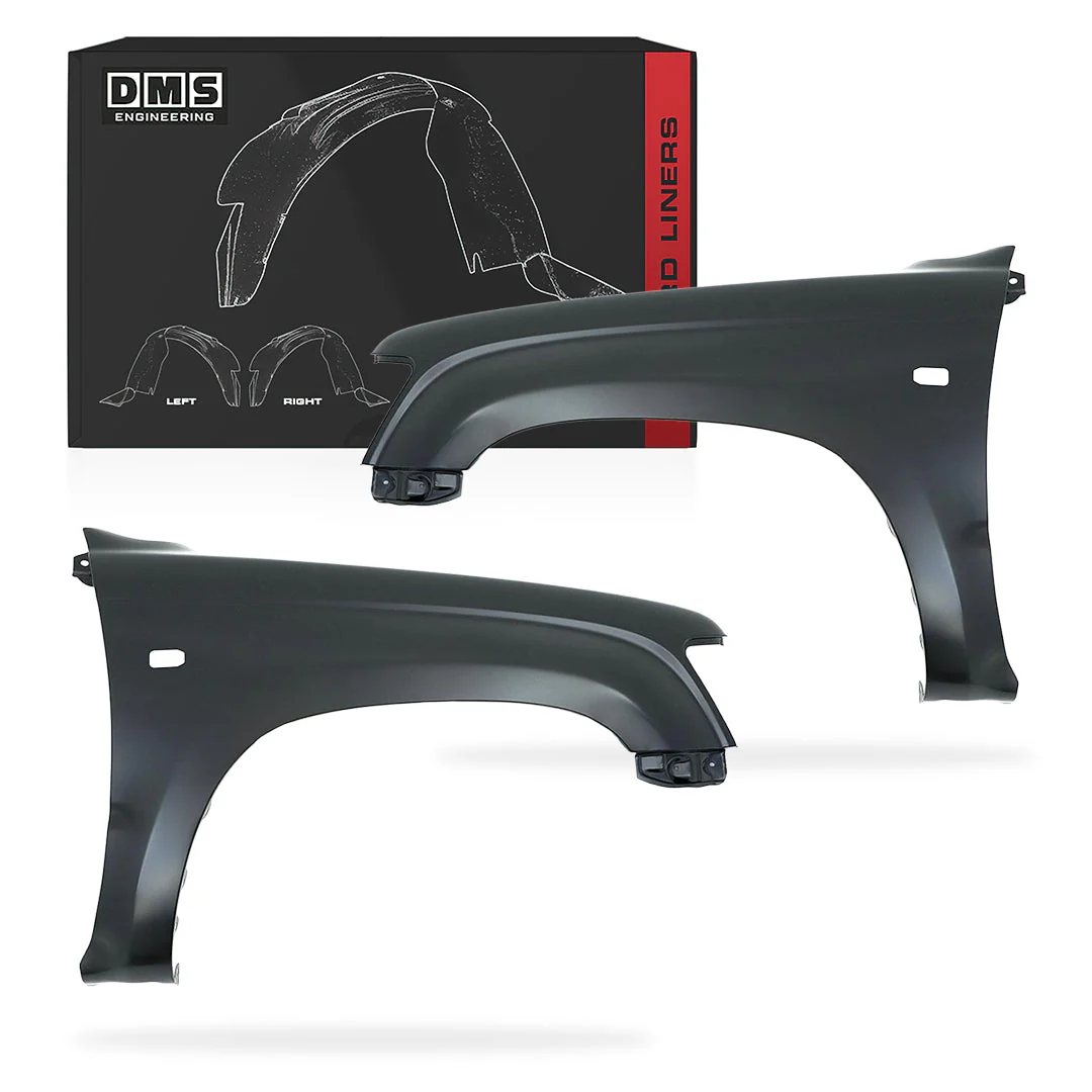 Toyota HiLux N60 (2001 - 2005) Primed Front Guards LH + RH - Image 7
