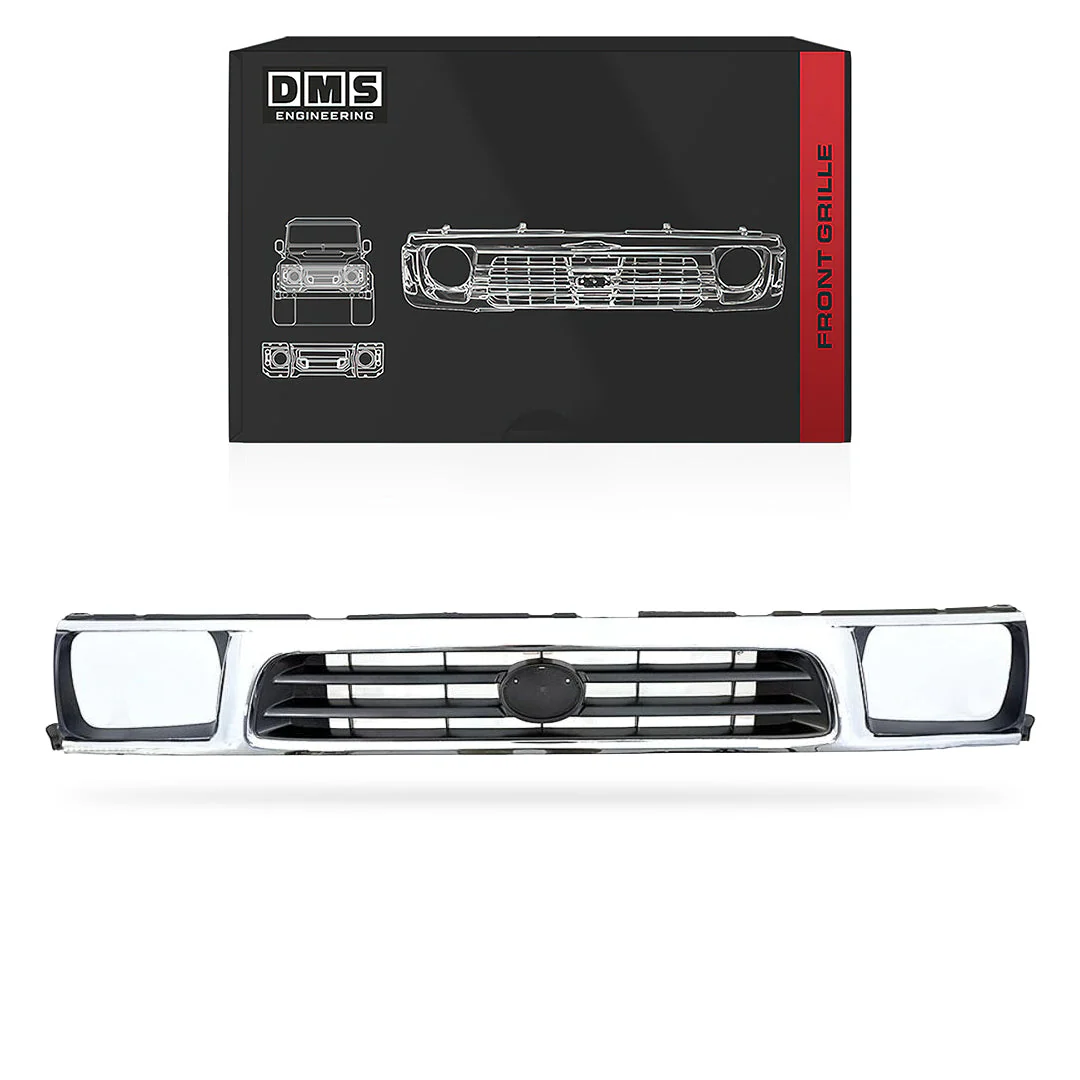 Toyota HiLux N60 2WD (1997 - 2001) Chrome/Silver Grille - Image 2