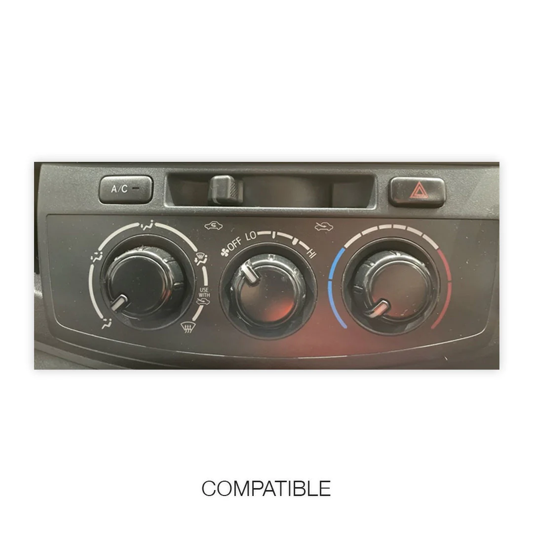Toyota Hilux N70 (2005 - 2015) 9" 13.3" Wireless Android 15 Head Unit for Apple CarPlay / Android Auto Circular Knob AC Panel - Image 4