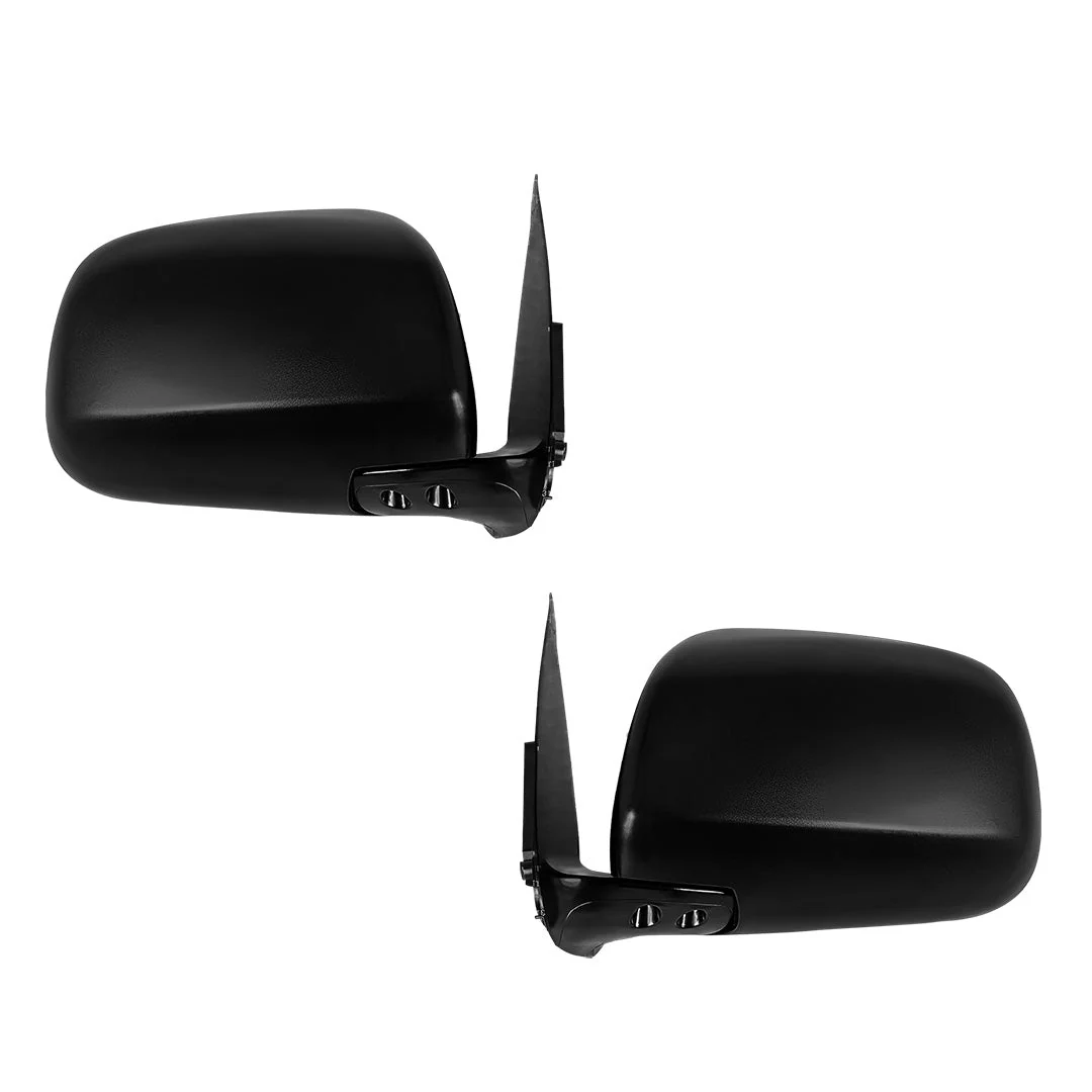 Toyota HiLux N70 (2005 - 2015) Black Manual Door Mirrors LH + RH - Image 3
