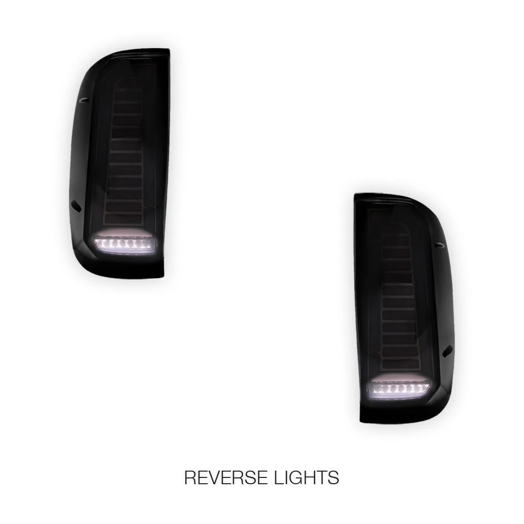Toyota Hilux N70 (2007 - 2015) Scarlet Sequential Smoked Tail Lights LH + RH - Image 5