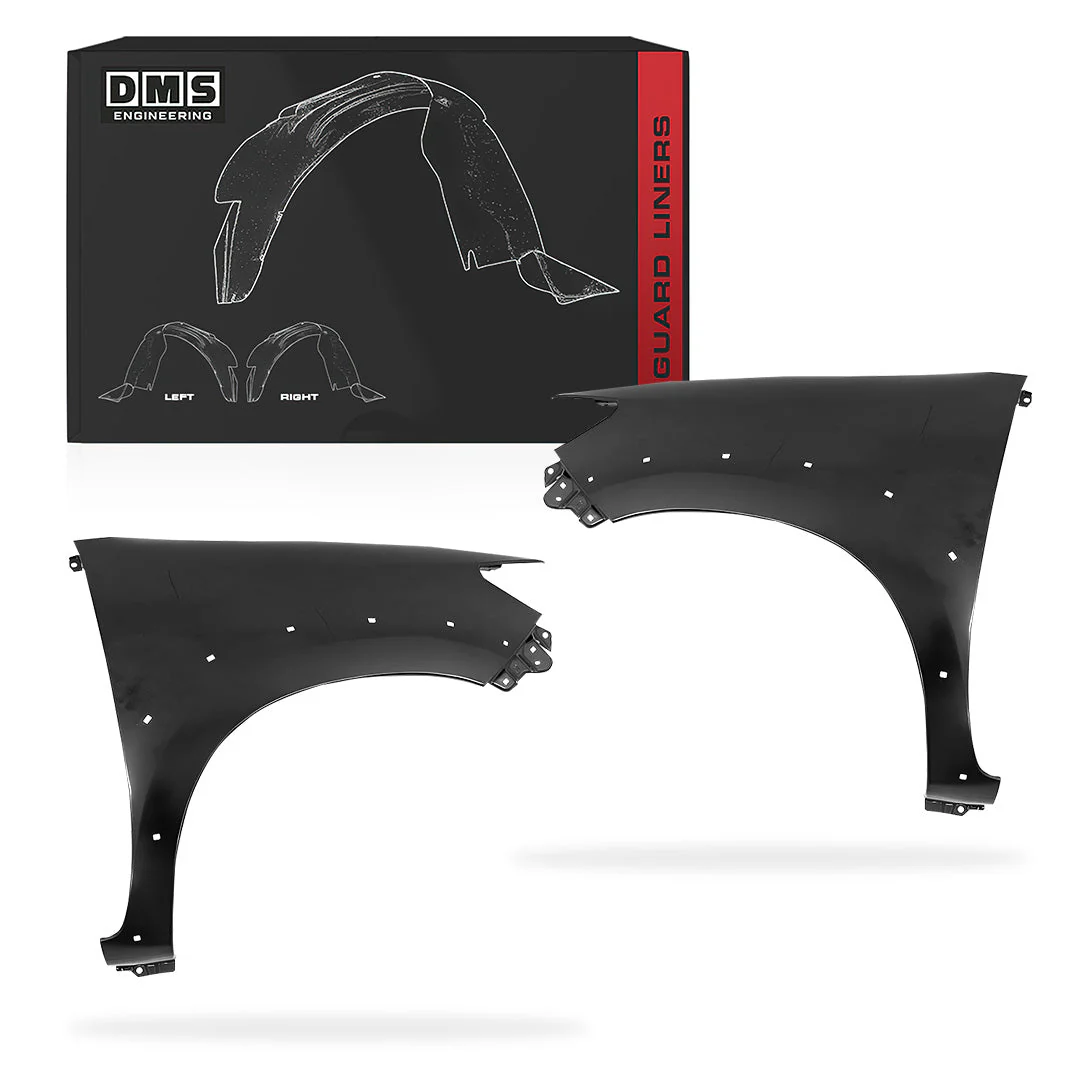 Toyota HiLux N70 (2011 - 2015) Guard with Flare Holes LH + RH - Image 4