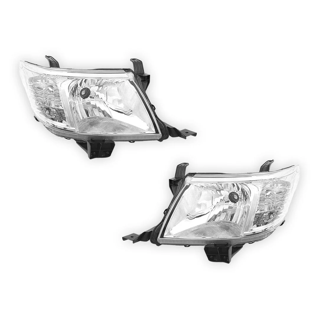 Toyota HiLux N70 (2011 - 2015) OEM Style Headlights LH + RH - Image 2