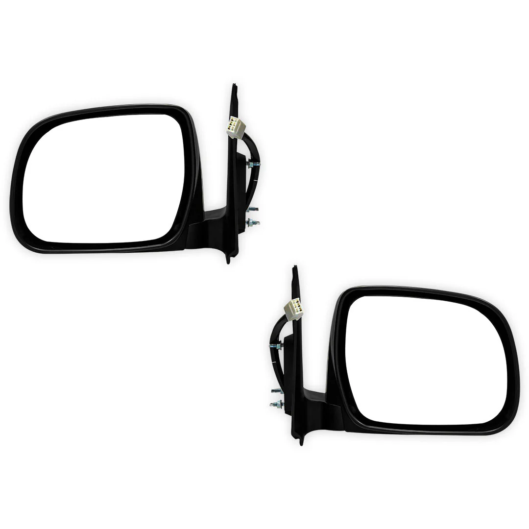 Toyota Hilux N70 2WD / 4WD (2005 - 2012) Chrome Electric Door Mirrors LH + RH - Image 2