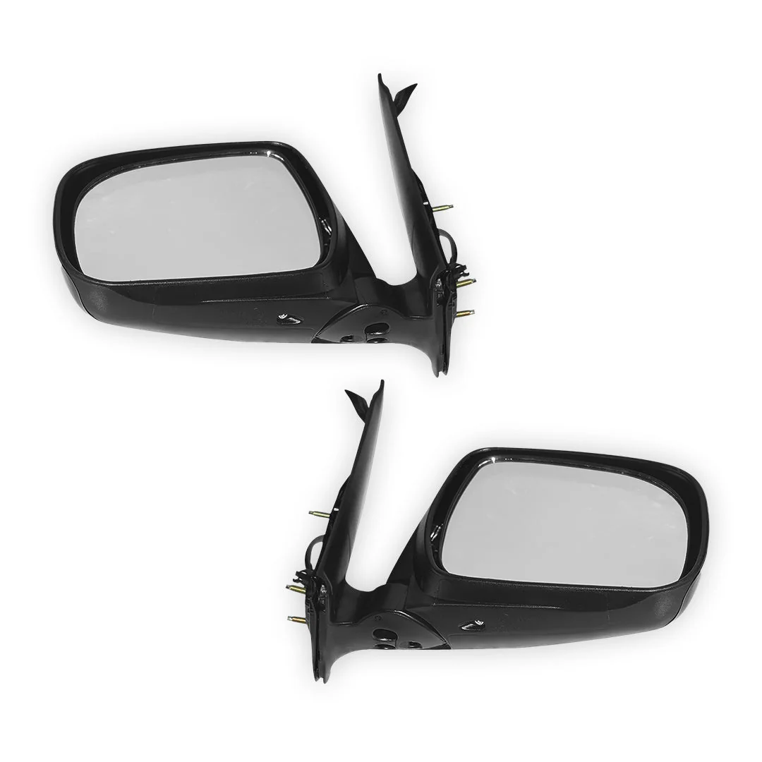 Toyota HiLux N70 2WD / 4WD (2005 - 2015) Black Electric Door Mirrors LH + RH - Image 2