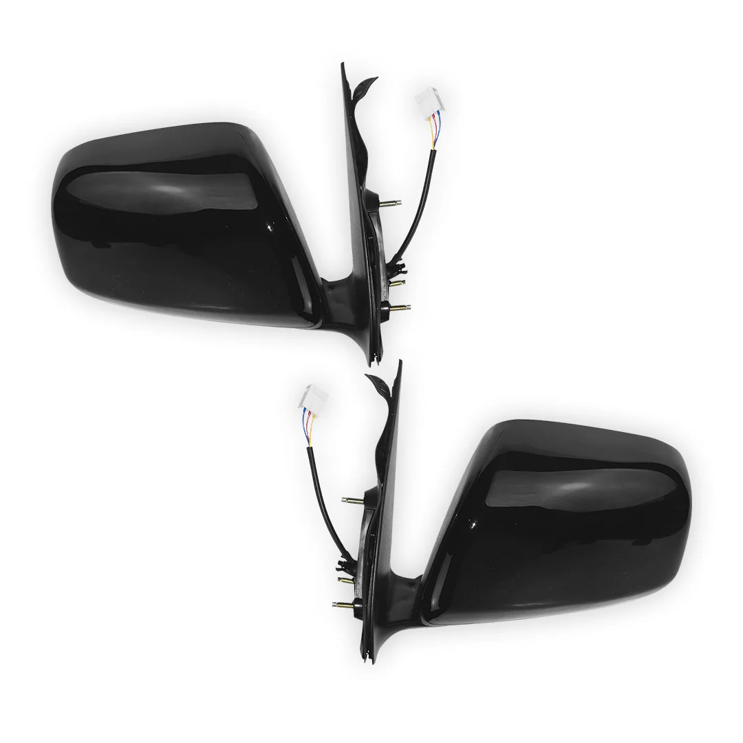 Toyota HiLux N70 2WD / 4WD (2005 - 2015) Black Electric Door Mirrors LH + RH - Image 3