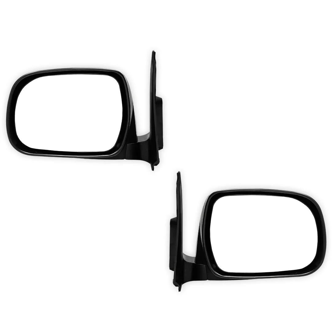Toyota HiLux N70 2WD / 4WD (2005 - 2015) Chrome Manual Door Mirrors LH + RH - Image 2