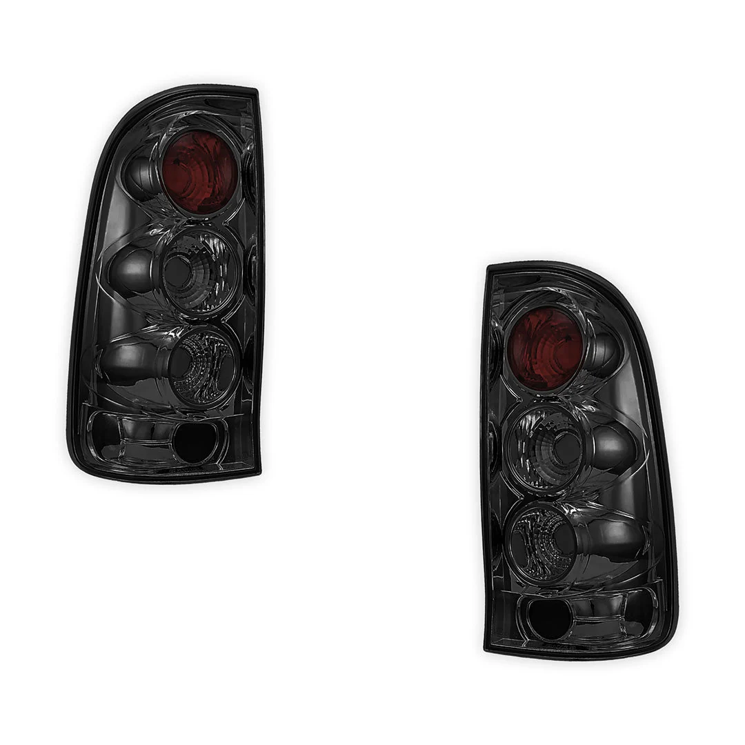 Toyota Hilux N70 / Vigo (2005 - 2014) Full Smoked Altezza Tail Lights LH + RH - Image 2