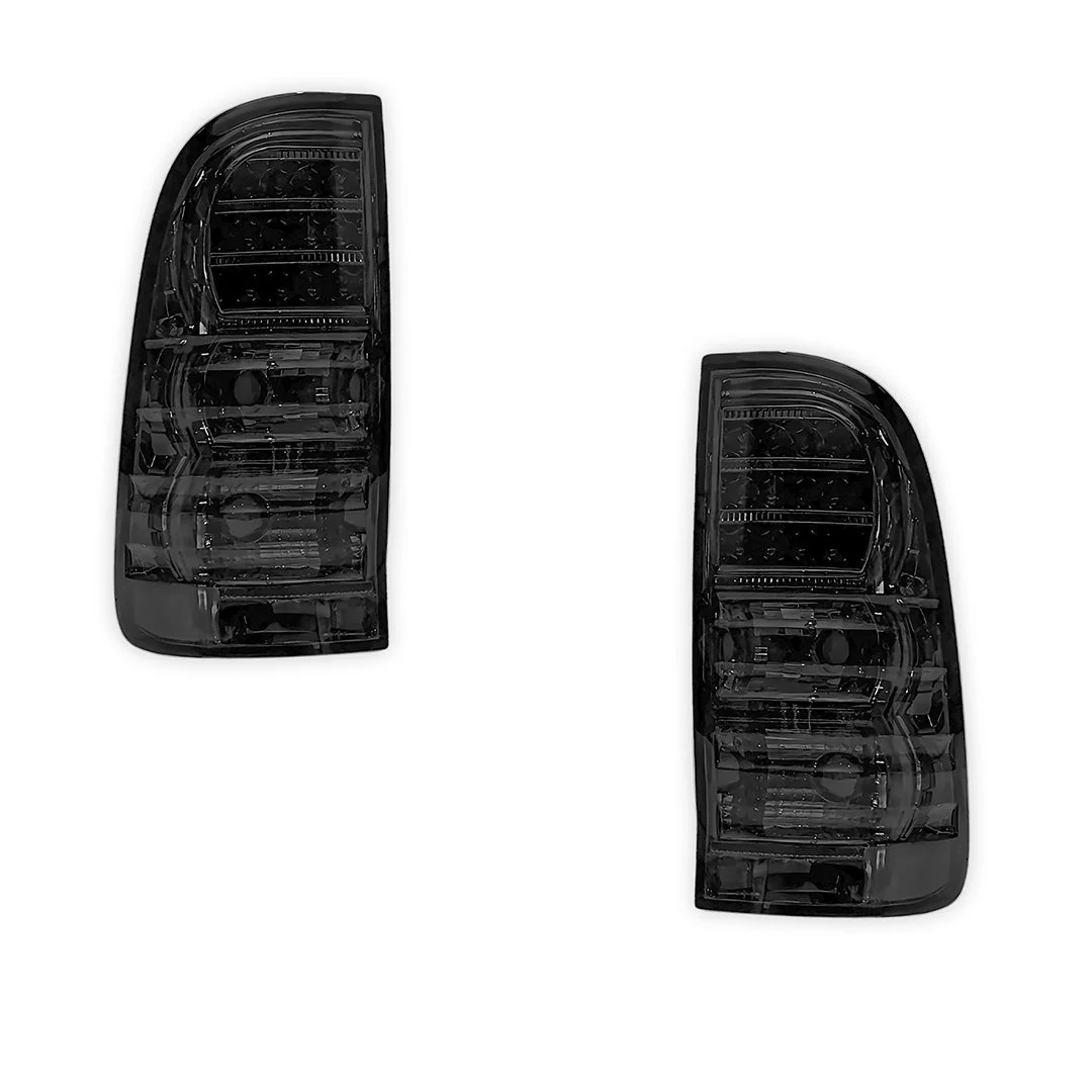Toyota Hilux N70 / Vigo (2005 - 2014) Smoked Black LED Tail Lights LH + RH - Image 6