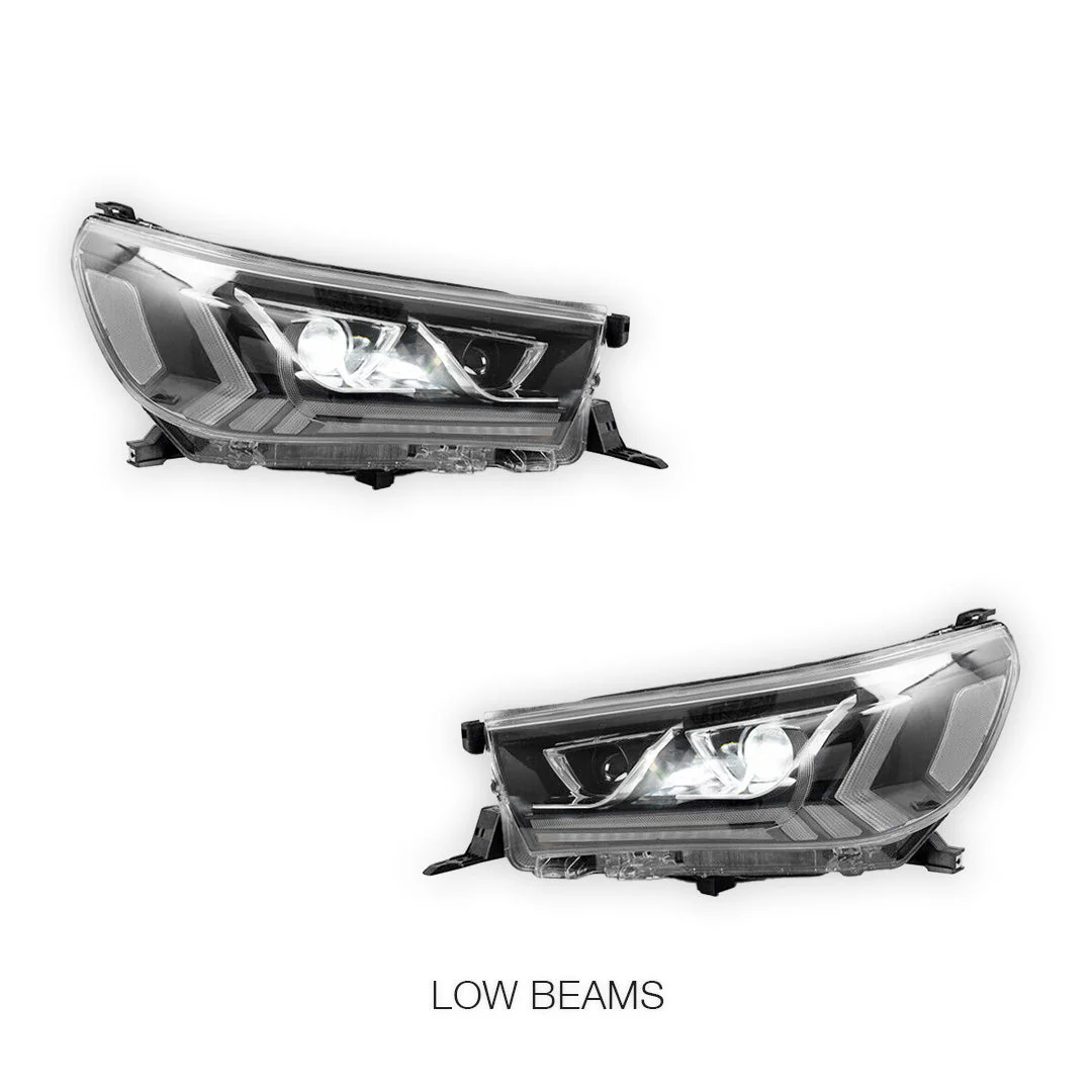 Toyota Hilux N80 (2015 - 2019) Sequential Headlights LH + RH - Image 5