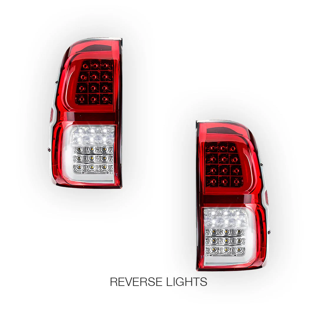 Toyota Hilux N80 (2015 - 2022) LED Tail Lights LH + RH - Image 5