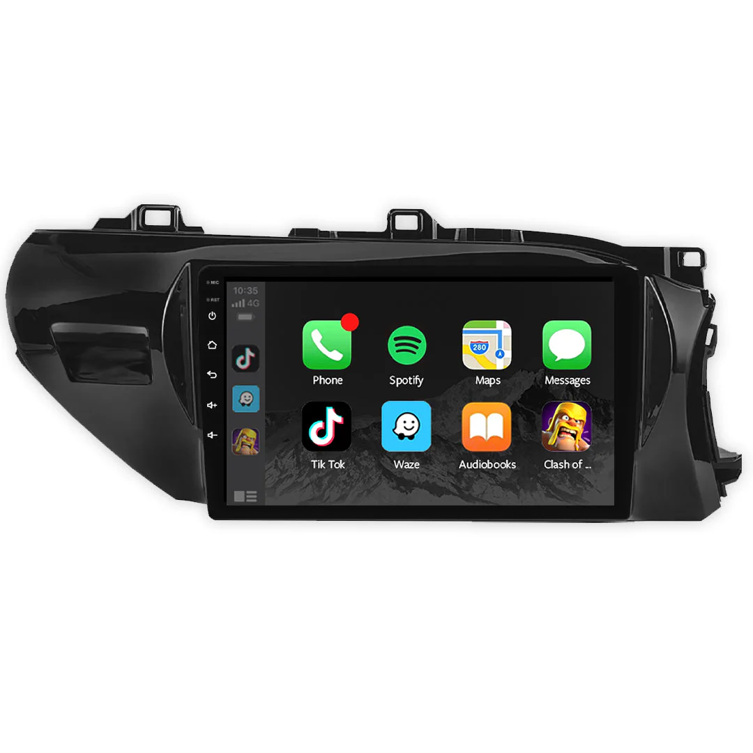 Toyota Hilux N80 (2015 - 2023) 10" 13.3" Wireless Android 15 Head Unit for Apple CarPlay / Android Auto - Image 2
