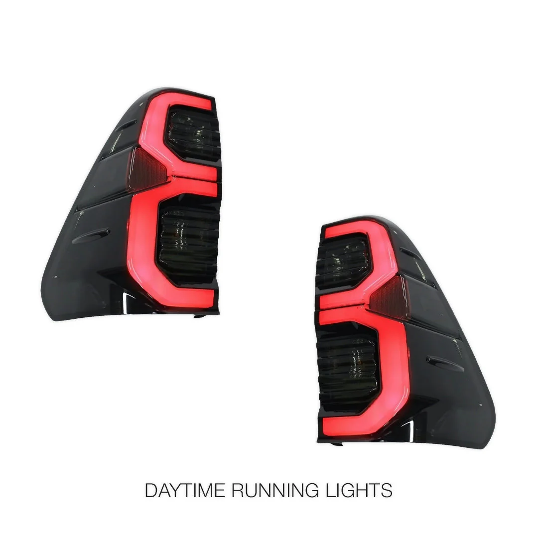 Toyota Hilux N80 (2015 - 2024) LED Tail Lights LH + RH - Image 2