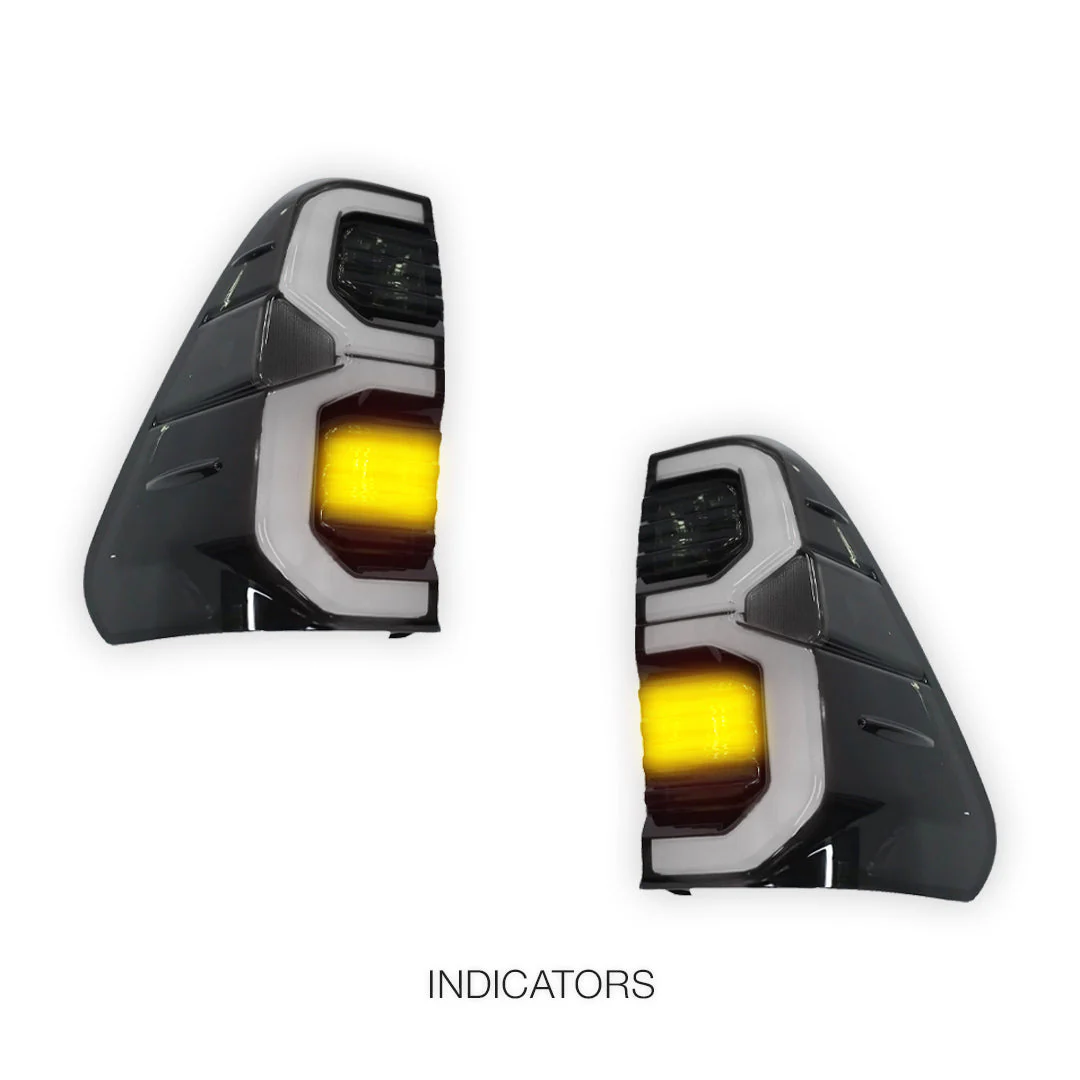 Toyota Hilux N80 (2015 - 2024) LED Tail Lights LH + RH - Image 3