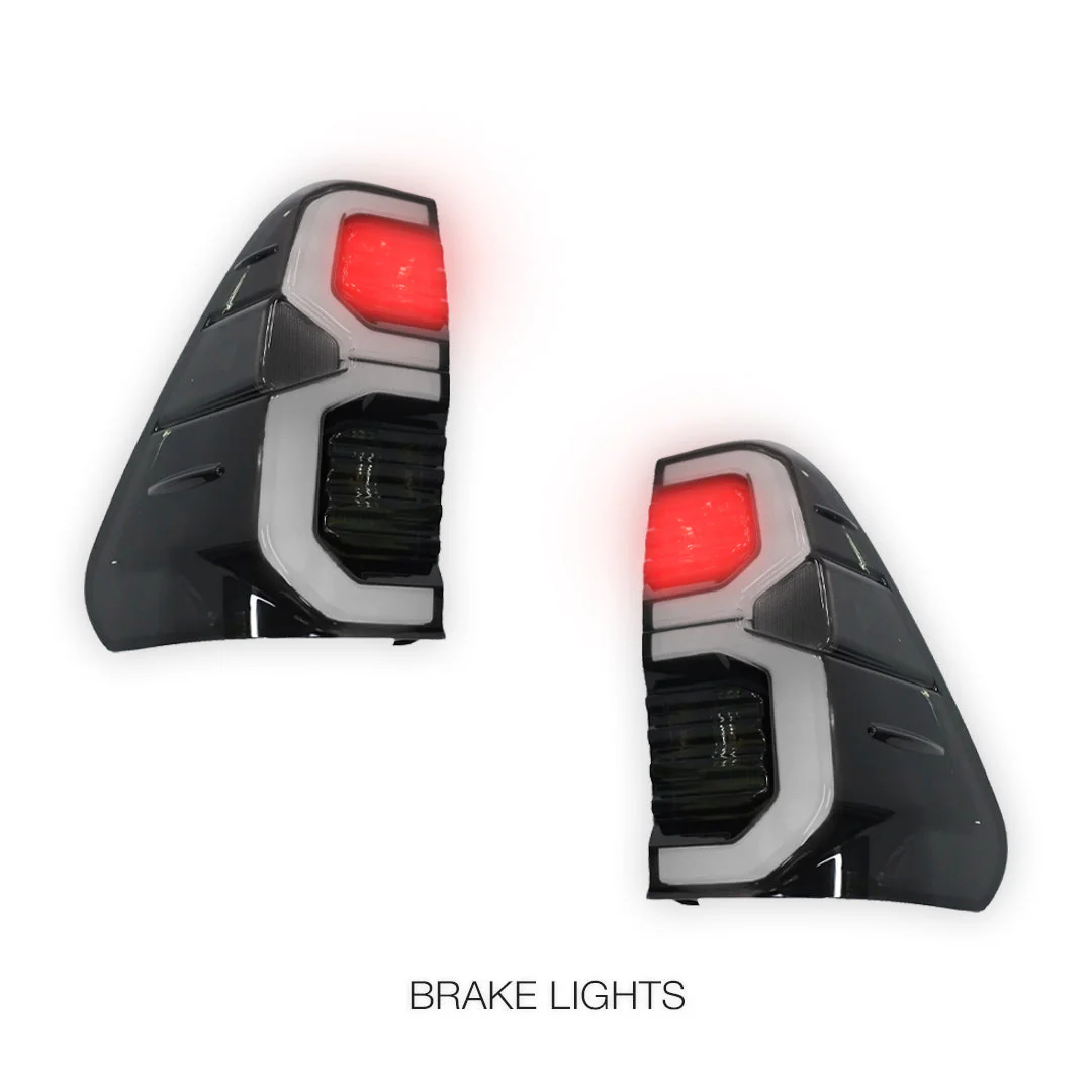 Toyota Hilux N80 (2015 - 2024) LED Tail Lights LH + RH - Image 4