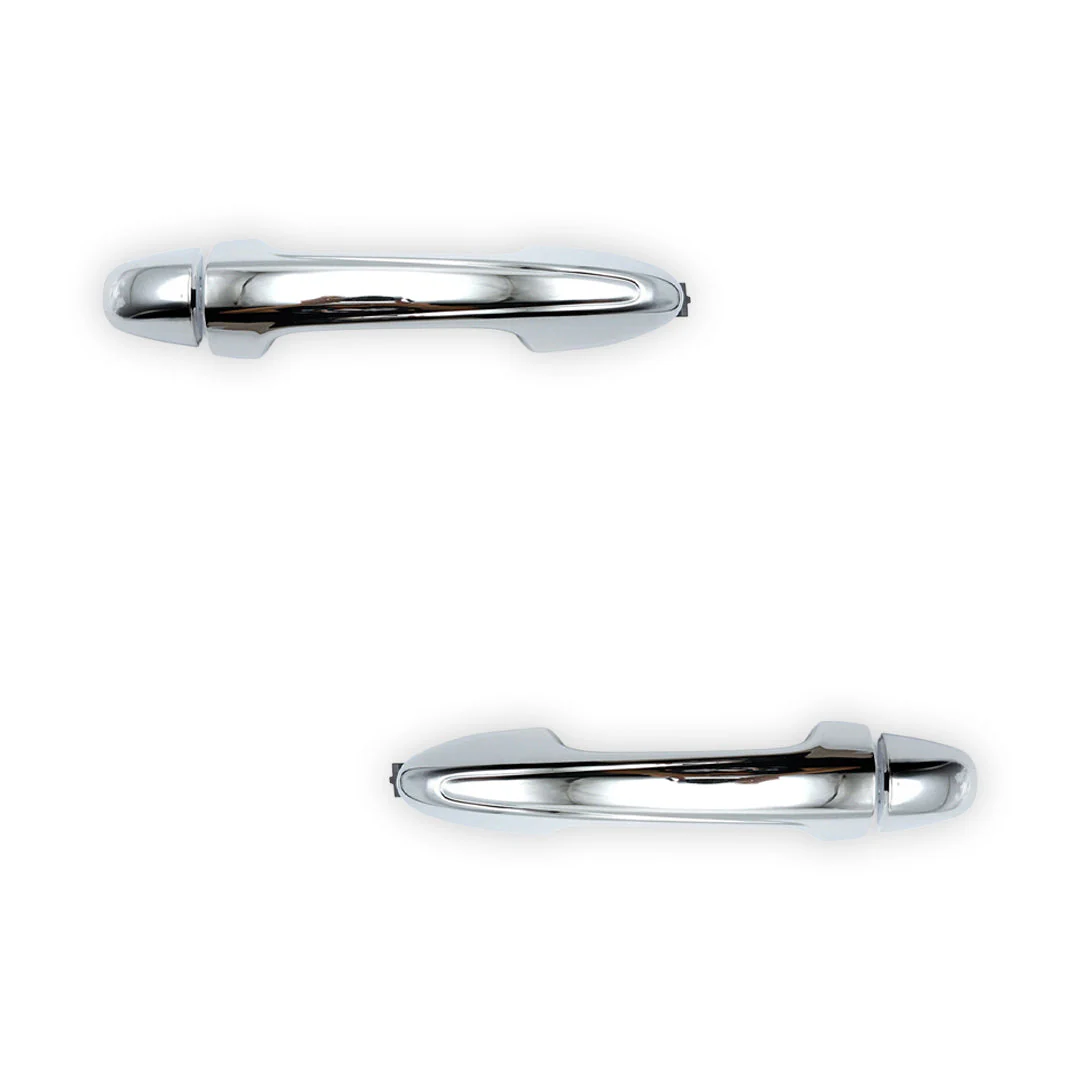 Toyota Hilux N80 (2015 - 2025) Rear Chrome Outer Door Handle Covers LH + RH - Image 2