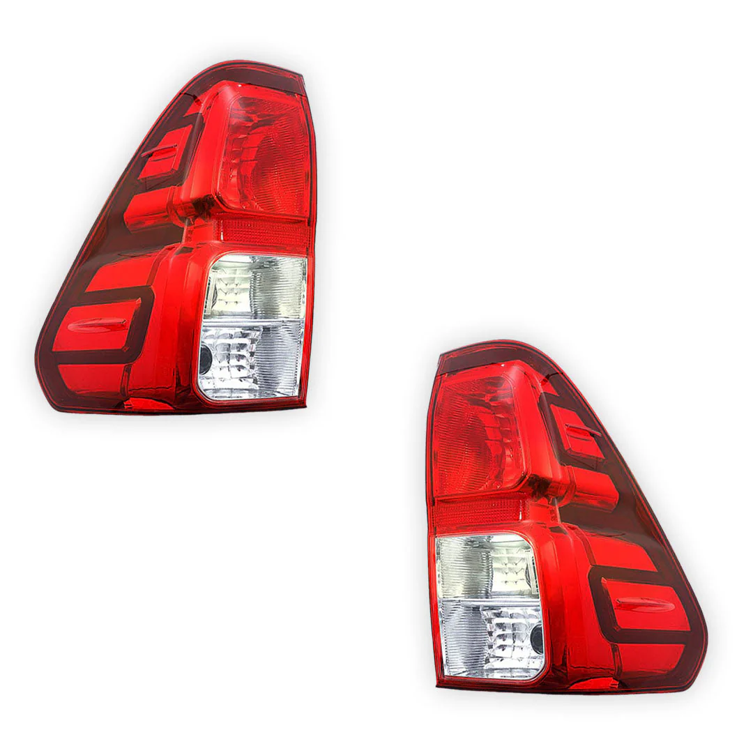 Toyota HiLux N80 (2017 - 2020) OEM Style Tail Lights LH + RH - Image 2
