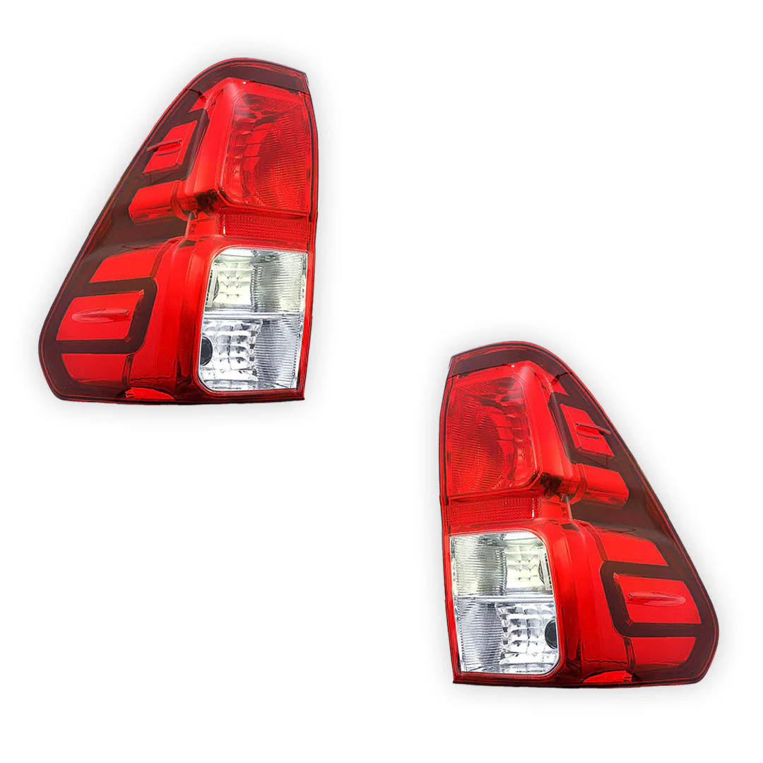 Toyota HiLux N80 (2017 - 2020) OEM Style Tail Lights LH + RH - Image 2