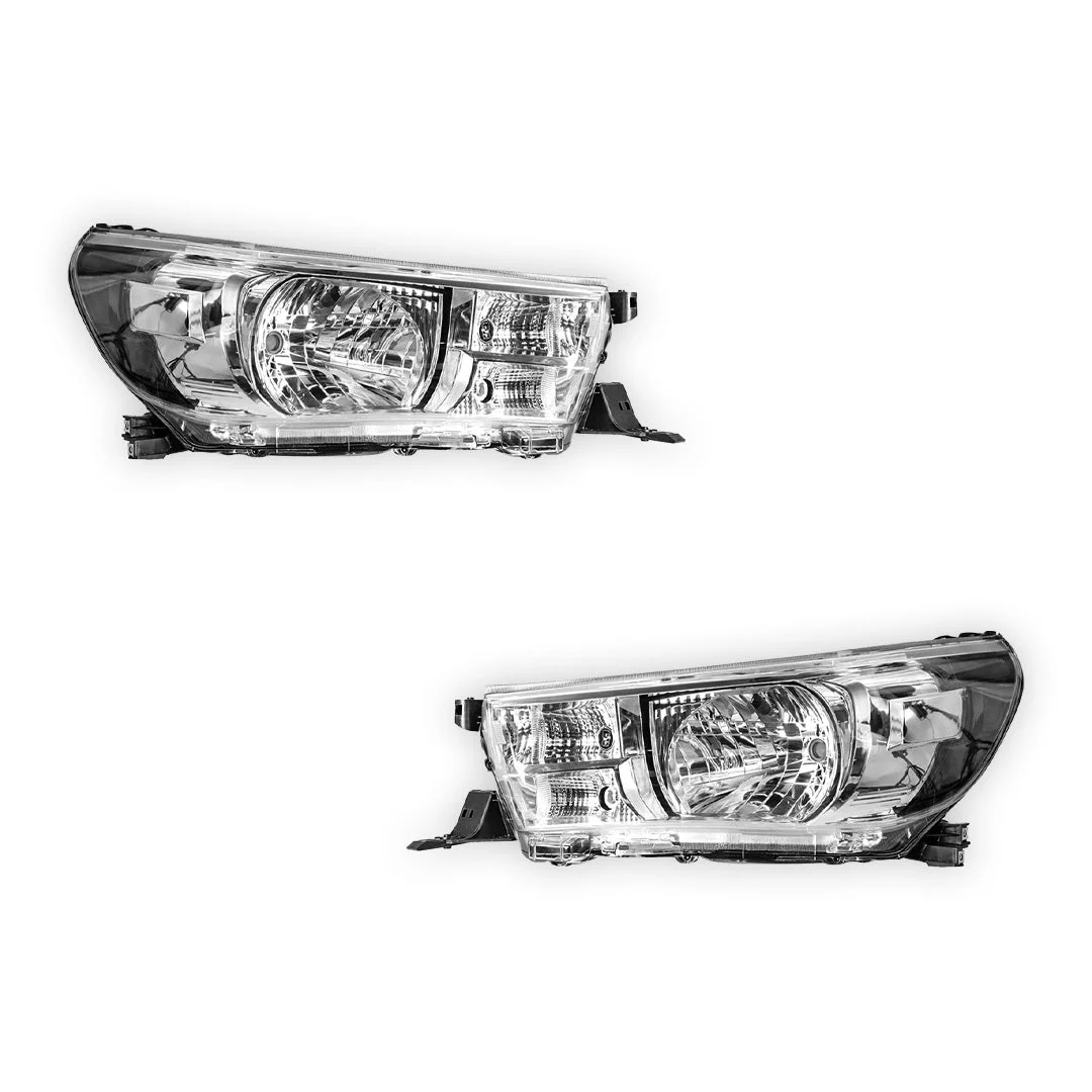 Toyota HiLux N80 (2017 - 2022) OEM Style Headlights LH + RH - Image 2