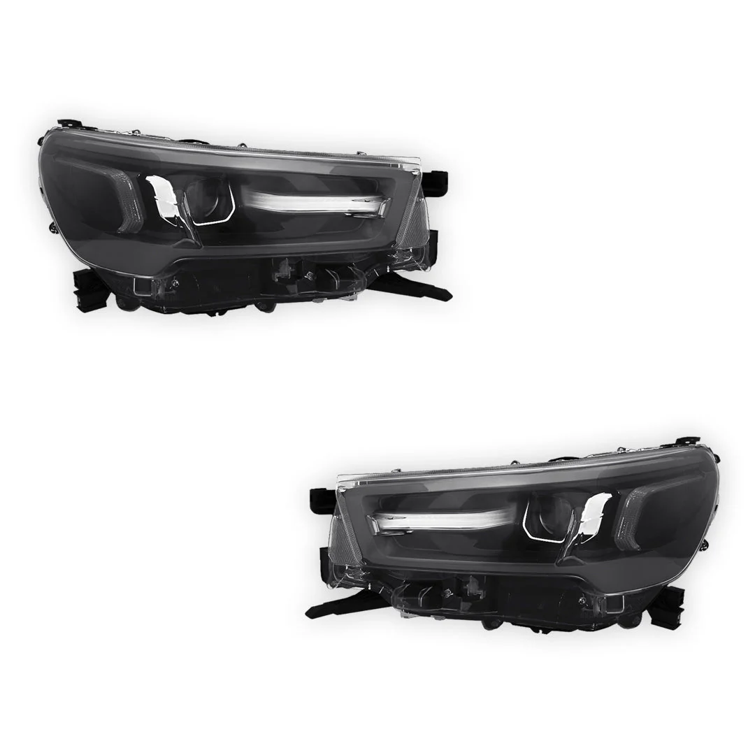 Toyota HiLux N80 (2024 - 2025) OEM Style Headlights LH + RH - Image 2