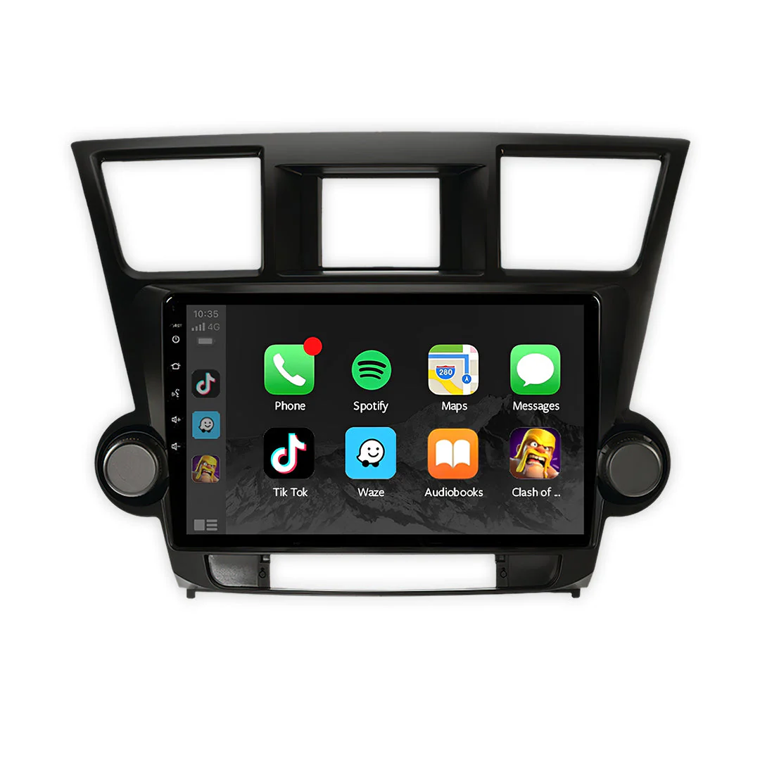 Toyota Kluger XU40 (2007 - 2013) 9" 10.1" 13.3" Wireless Android 15 Head Unit for Apple CarPlay / Android Auto - Image 3