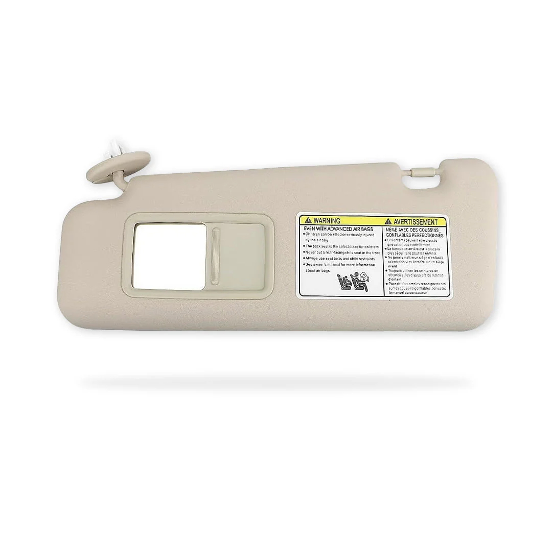 Toyota Kluger XU40 (2008 - 2013) Beige Interior Sun Visors LH + RH - Image 2