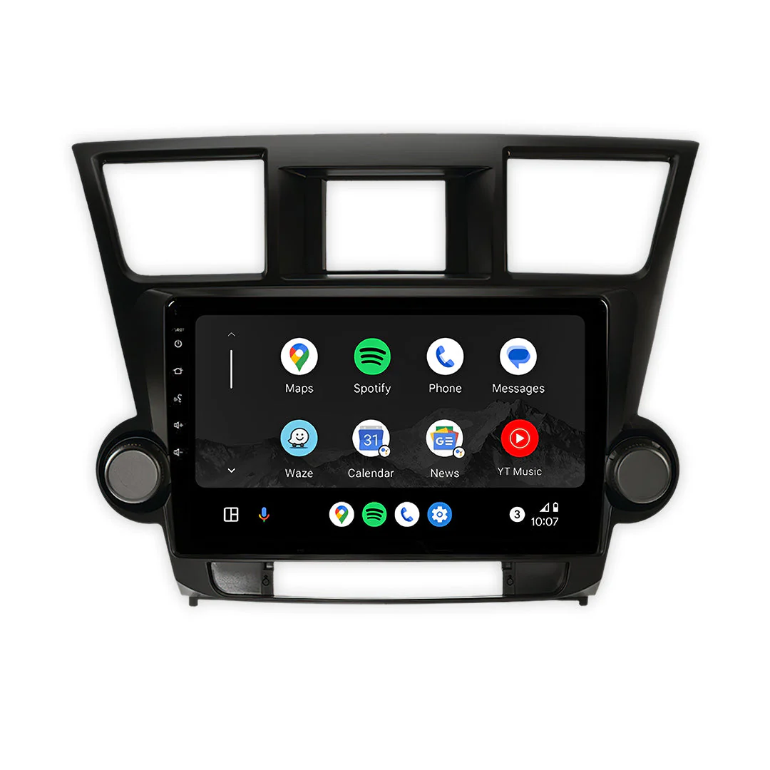 Toyota Kluger XU40 (2009 - 2014) 9" Wireless Android 15 Head Unit for Apple CarPlay / Android Auto - Image 2