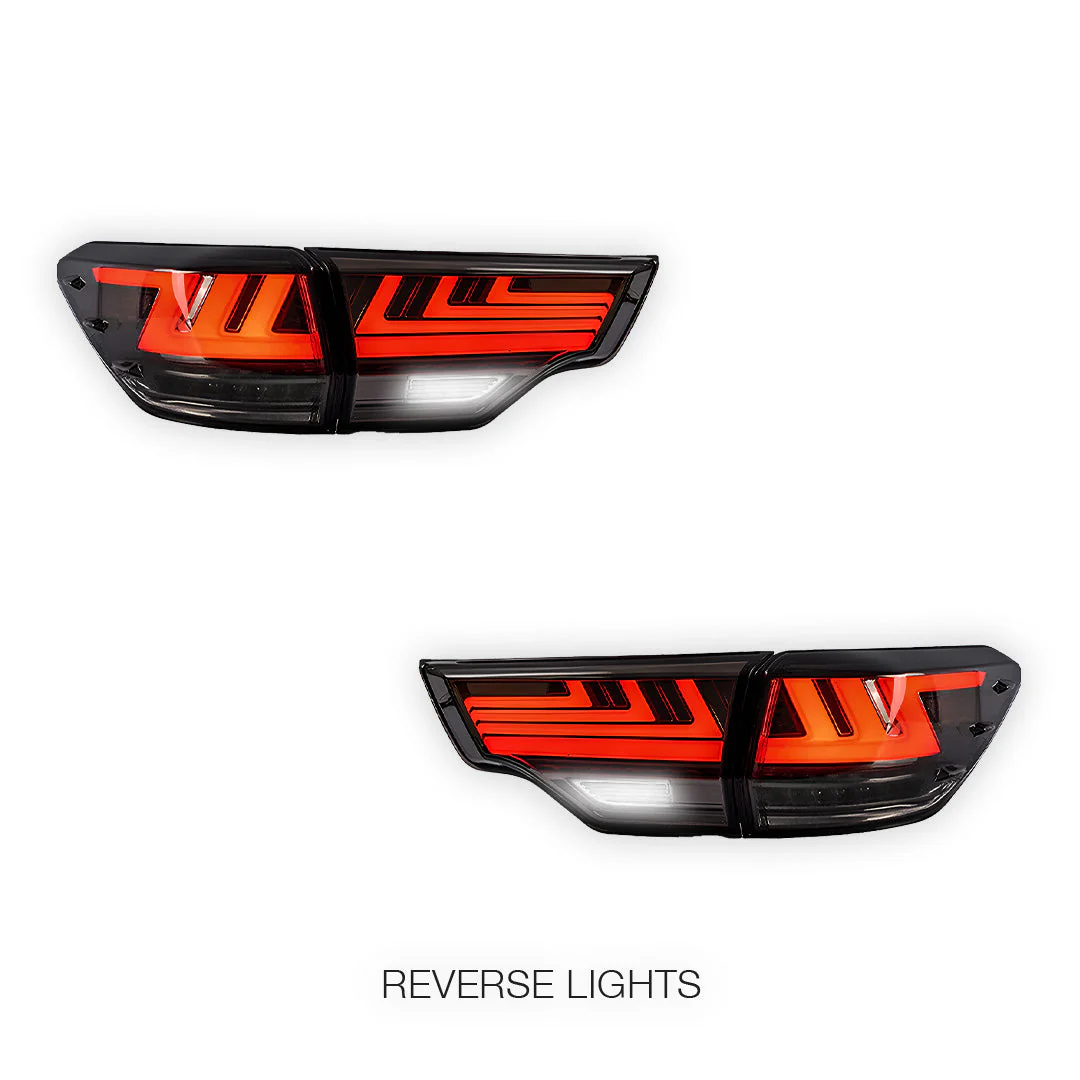 Toyota Kluger XU50 (2015 - 2019) LED Tail Lights LH + RH - Image 5
