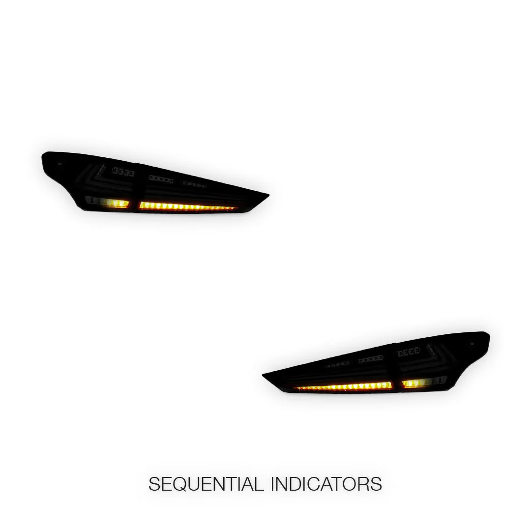 Toyota Kluger XU70 (2020 - 2022) LED Tail Lights LH + RH - Image 3
