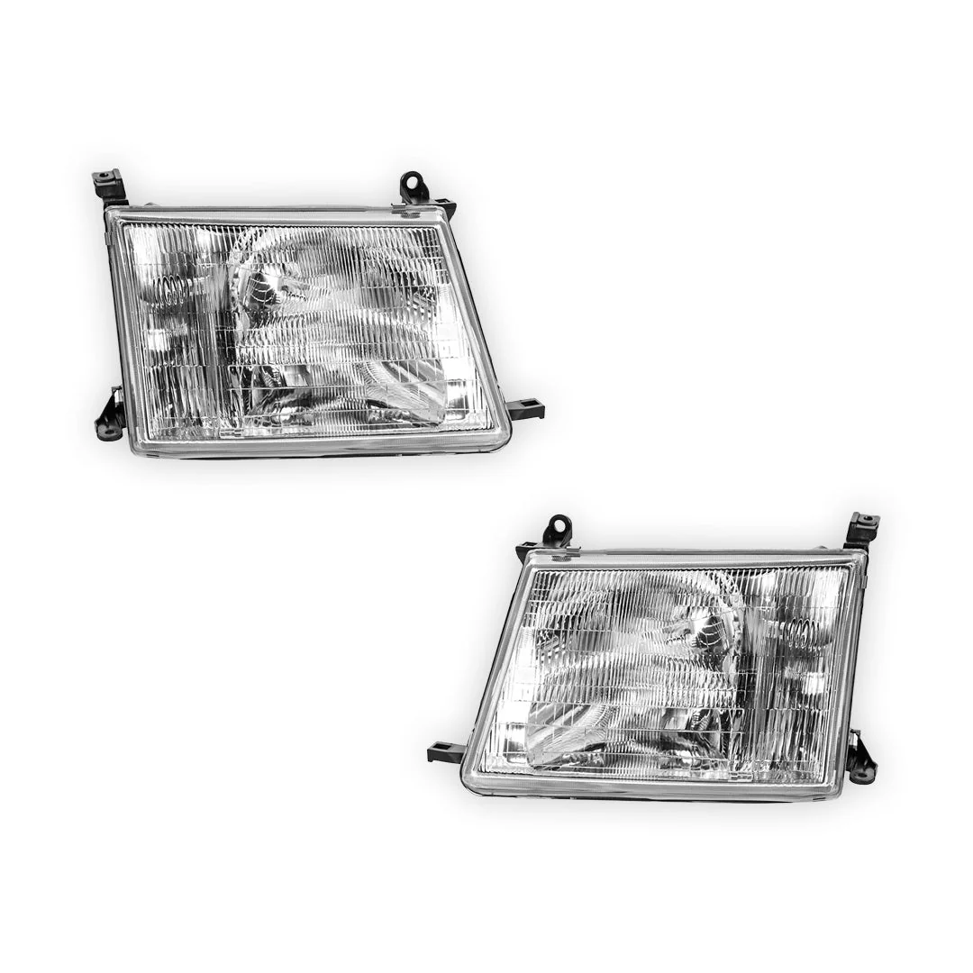 Toyota LandCruiser 100 Series (1998 - 2002) OEM Style Headlights LH + RH - Image 2