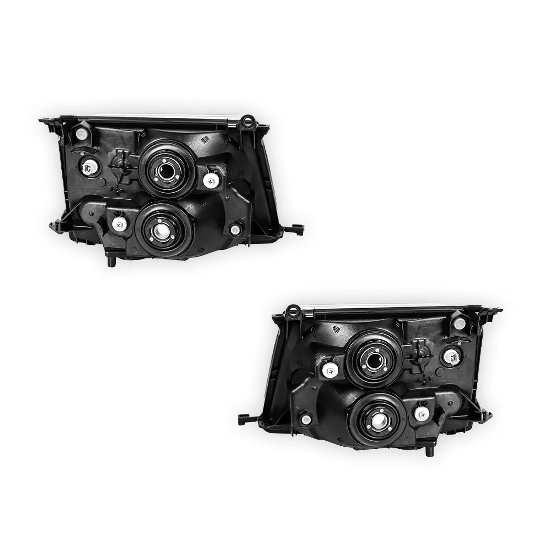 Toyota LandCruiser 100 Series (1998 - 2002) OEM Style Headlights LH + RH - Image 3