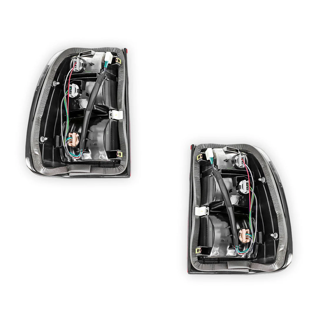 Toyota LandCruiser 100 Series (1998 - 2002) OEM Style Tail Lights LH + RH - Image 3