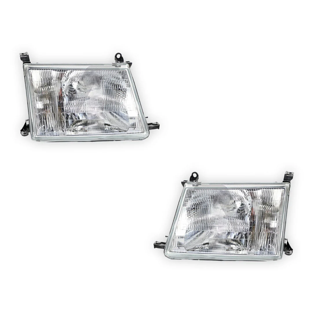 Toyota LandCruiser 100 Series (1998 - 2005) Headlights LH + RH - Image 2
