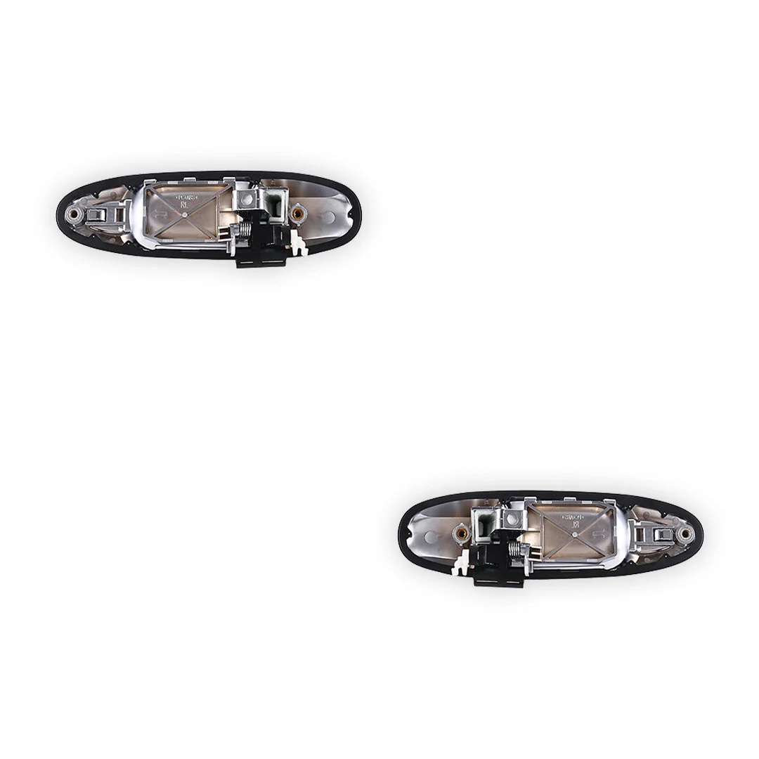 Toyota LandCruiser 100 Series (1998 - 2007) Front Full Chrome Outer Door Handles LH + RH - Image 6