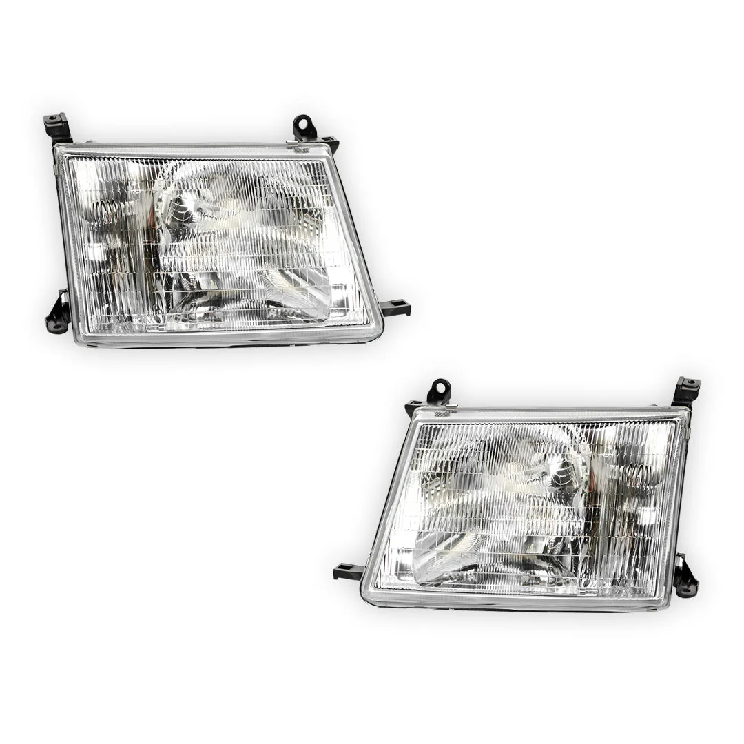 Toyota LandCruiser 100 Series (2002 - 2005) OEM Style Headlights LH + RH - Image 2