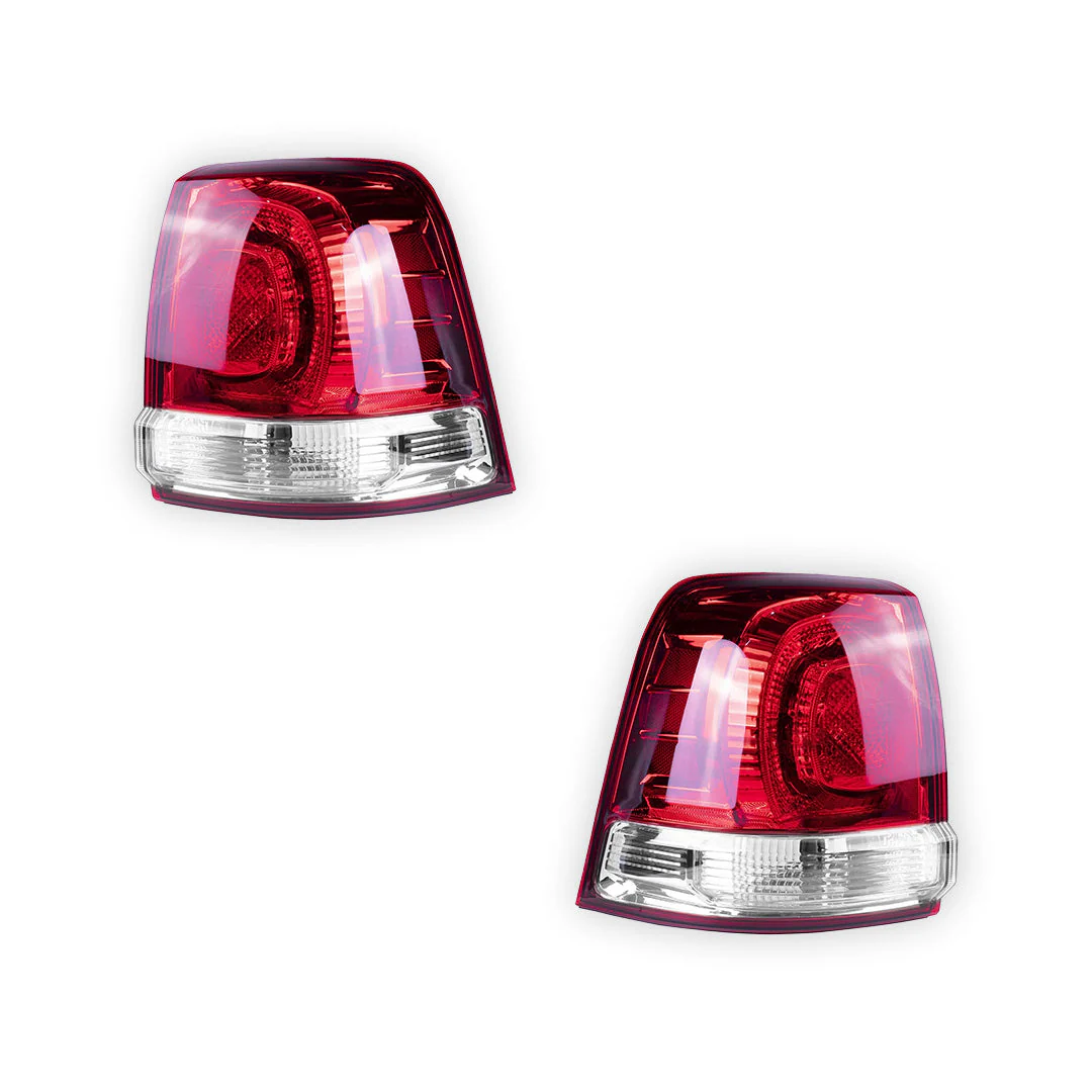 Toyota LandCruiser 200 Series (2007 - 2012) LED OEM Style Tail Lights LH + RH - Image 2