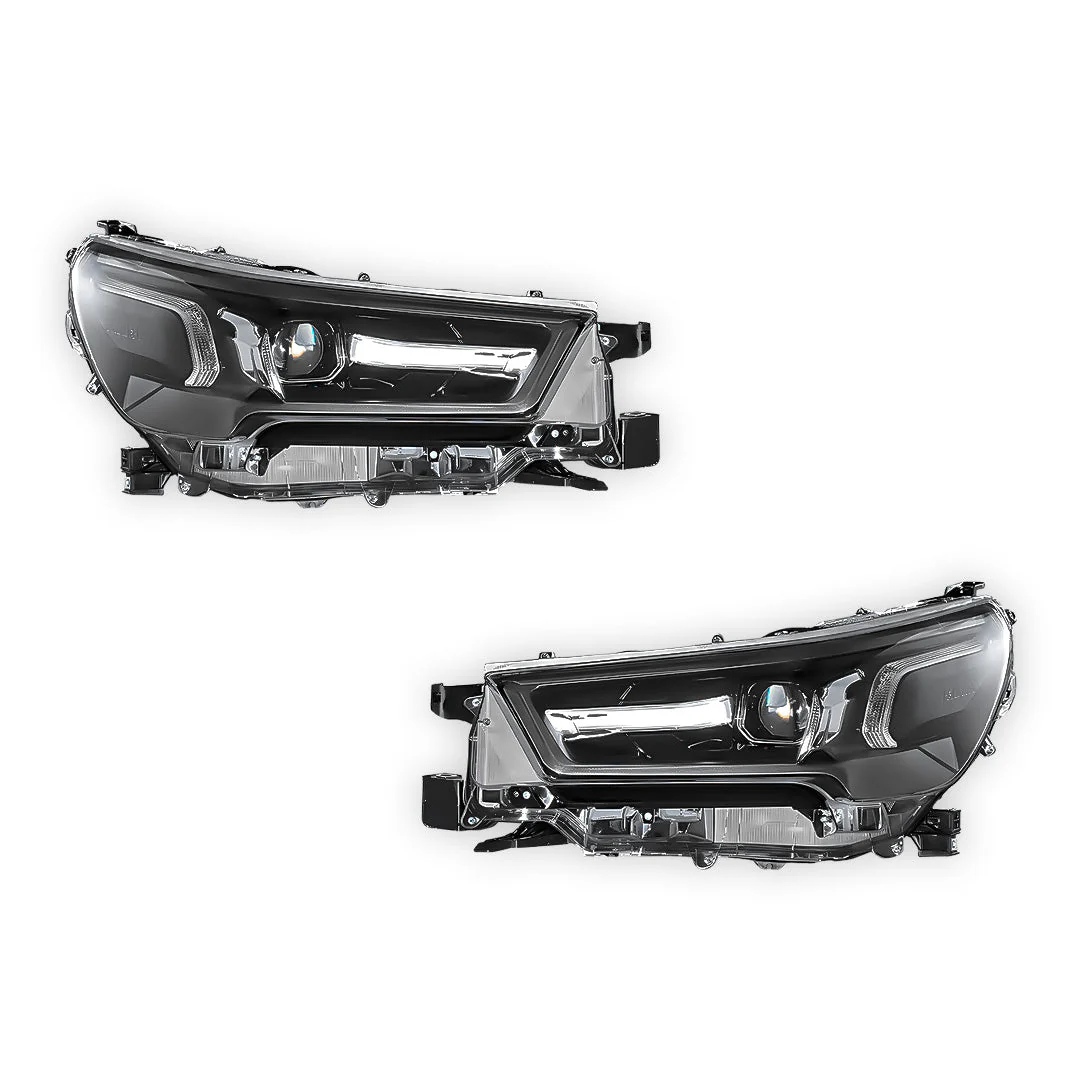Toyota HiLux N80 (2021 - 2024) Headlights LH + RH - Image 2