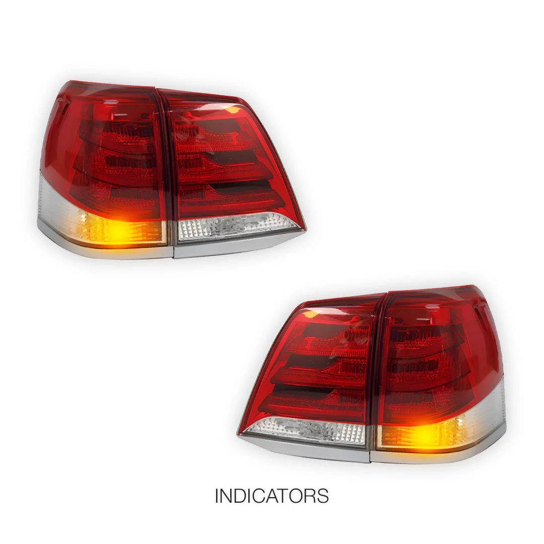 Toyota LandCruiser 200 Series (2007 - 2015) LED Tail Lights LH + RH - Image 4