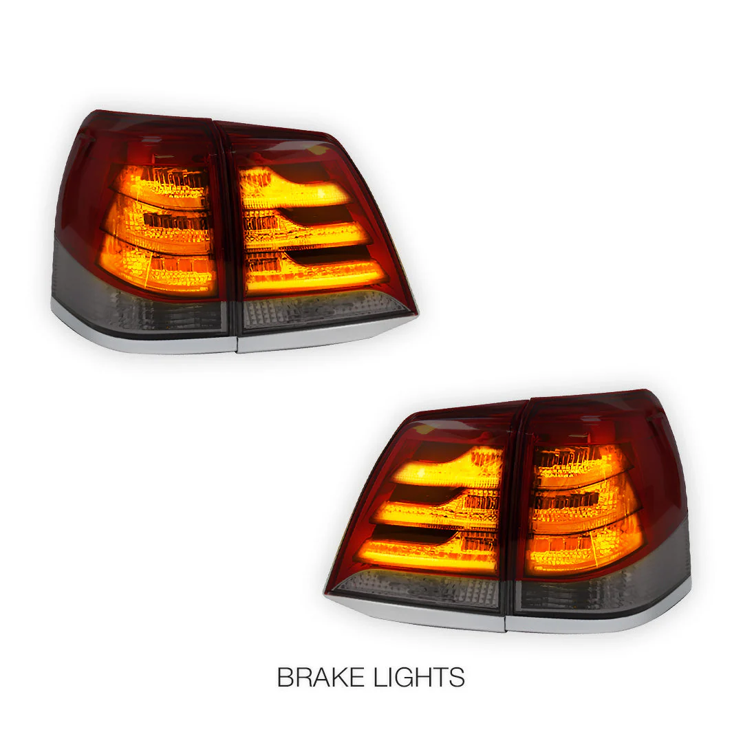 Toyota LandCruiser 200 Series (2007 - 2015) LED Tail Lights LH + RH - Image 9