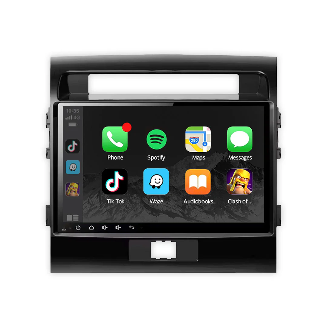 Toyota LandCruiser 200 Series (2008 - 2015) 10" 13.3" Wireless Android 15 Head Unit for Apple CarPlay / Android Auto - Image 2