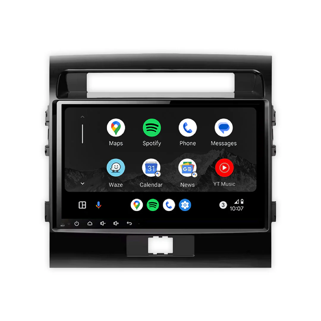 Toyota LandCruiser 200 Series (2008 - 2015) 10" 13.3" Wireless Android 15 Head Unit for Apple CarPlay / Android Auto - Image 3